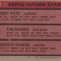 TIM RAINES / ROBERTO RAMOS / BOBBY PATE 1981 TOPPS #479 ROOKIE MONTREAL EXPOS www.AllstarZsports.com