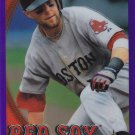 DUSTIN PEDROIA 2010 TOPPS CHROME PURPLE REFRACTOR #109 436/599 BOSTON RED SOX www.AllstarZsports.com