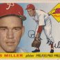 BOB MILLER 1955 TOPPS #157 PHILADELPHIA PHILLIES www.AllstarZsports.com