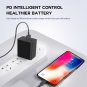 18W PD QC 3.0 TYPE C USB A USB Wall charger