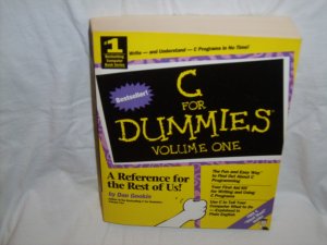 C For Dummies Volume One by Dan Gookin (paperback 1994)