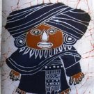the man in the miao constum samll size wax printing