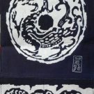 the middle size dragon pattern wax printing