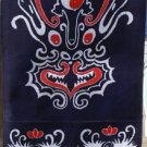 the middle size of the opera face pattern wax printing