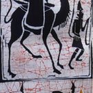 the middle size of the camel wax printing
