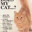 Why Does My Cat ... by Sarah Heath A to Z Behavior Health Stimulus Instincts Problems HCDJ Book
