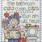 Cross Stitch Sentiments Sayings by Joan Elliott Patterns Pictures Cards Magnets Crafts HC Book