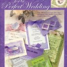 Paper Crafts For A Perfect Wedding by Leisure Arts Ideas Designs Invitations Favors Cards SC Book
