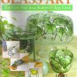 Glass Art The Easy Way To A Stained Glass Look by Plaid How-To Instructions Patterns HC DJ Book