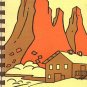 Sedona Arizona Arts Center Souvenir Artwork From 11 Artists Recipes Vintage 1977 SC Cookbook