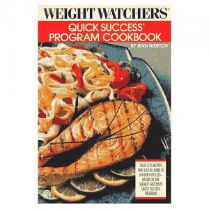 Weight Watchers Quick Success Program 300 Plus Recipes Make In 1 Hour Or Less 1988 HCDJ Cookbook