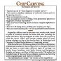 Chip Carving Techniques And Patterns by Wayne Barton 140 Projects 160 Photos SC Book