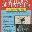 Venomous Creatures Of Australia Field Guide First  Aid by Struan K. Sutherland SC Book