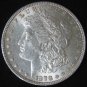 1878 MORGAN DOLLAR - REVERSE OF 1879 - AU55 - FIRST YEAR OF ISSUE