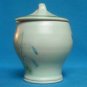 BUCHAN HAND DECORATED STONEWARE JAM, HONEY OR MARMALADE POT - THISTLE DESIGN #218 M2M 50