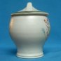 BUCHAN HAND DECORATED STONEWARE JAM, HONEY OR MARMALADE POT - THISTLE DESIGN #218 M2M 50