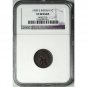 1909-S 1909S INDIAN HEAD CENT - KEY DATE - VF	DETAILS - NGC CERTIFIED - REGISTERED MAIL INCLUDED