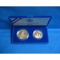 1986-S STATUE OF LIBERTY COMMEMORATIVE PROOF 2 COIN SET