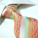 100% silk mixed-color stripe tie SW1388