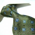 100% silk tie SW1651-green check,extra long