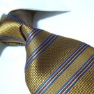 100% silk golden tie SW1802-men's