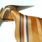 100% silk tie SW1833,orange stripe