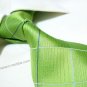 100% silk tie SW1858,green check