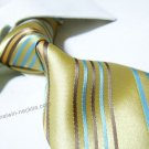 100% silk tie SW1969,yellow stripe