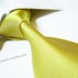 100% silk tie SW2003,yellow solid,extra-long