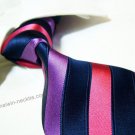 100% silk tie SW2006,mixed stripe,extra-long