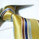 100% silk tie SW2110,yellow stripe