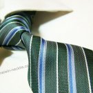 100% silk necktie SW2168,green stripe