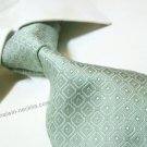 100% silk tie SW2184,green check