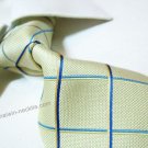 100% silk tie SW2185,yellow check