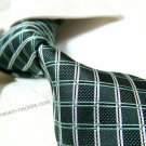 100% silk tie SW2279,green check