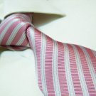 100% silk tie SW2604,pink stripe