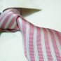 100% silk tie SW2604,pink stripe