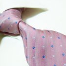 Linea Monica 100% silk tie SW2637,pink check