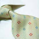 100% silk tie SW2640,yellow check