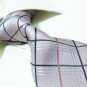 100% silk tie SW2703,pink check