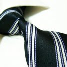 100% silk tie SW2709,black stripe
