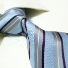 100% silk tie SW2716,grey stripe