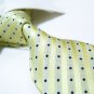 100% silk yellow tie SW2721