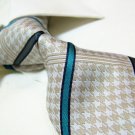 100% silk tie SW2730,Beige stripe