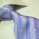 100% silk tie SW2740,purple stripe