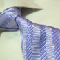100% silk tie SW2740,purple stripe