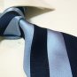 100% silk tie SW2753,blue stripe