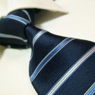 100% silk navy blue tie SW2755