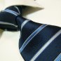 100% silk navy blue tie SW2755