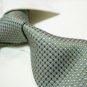 100% silk green tie SW2768